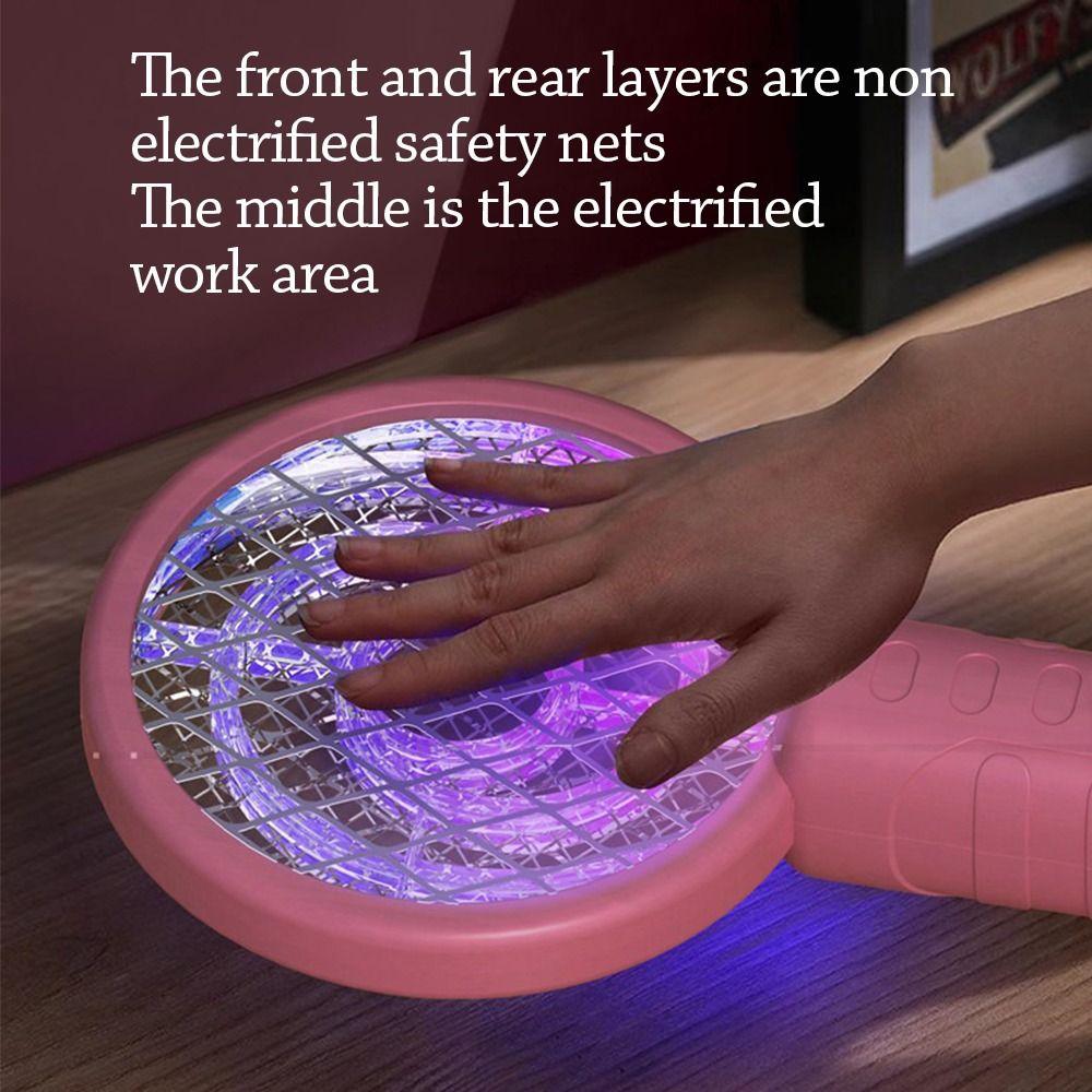 Usb Insect Racket UV Light Mosquito Trap Lamp New Mosquito Swatter  Home