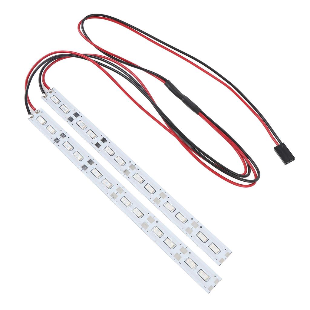 24 LEDs Chassis Light Aluminum Alloy Decorative Light Bar for 110 18 Scale RC Model On Off Road
