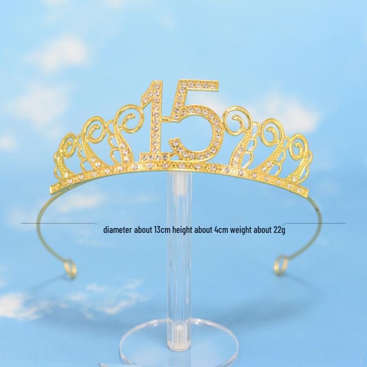 

Кружевная тиара-ободок принцессы: Свадебная корона в детском стиле для украшения торта на день рождения