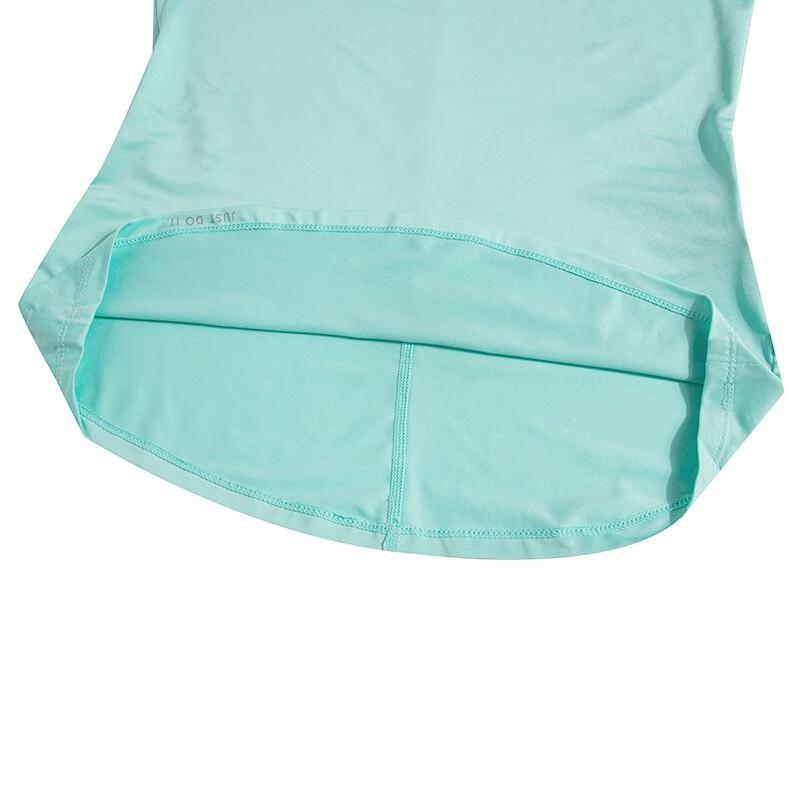 New Nike Set In Sleeve T Shirt Women's Light Blue DD0627-349