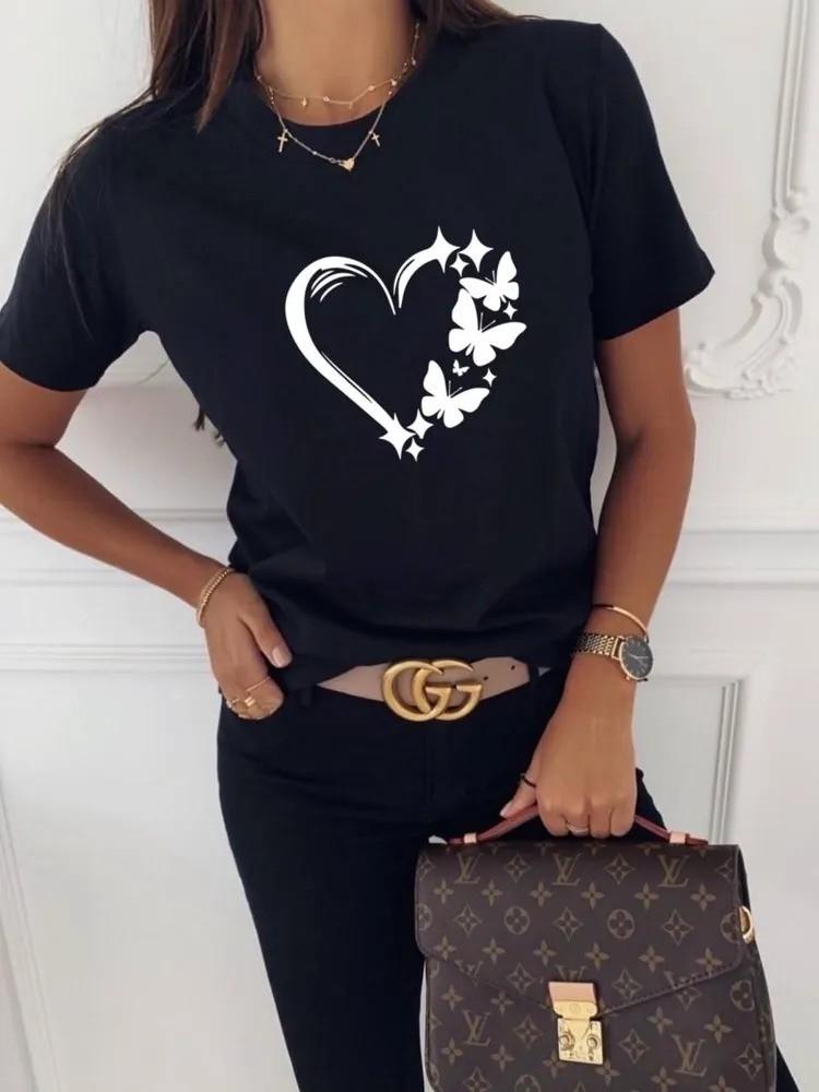 

Жіночий повсякденний модний принт, довгий рукав, незвичайний комір, лацкан, зручний пуловер-топ XL