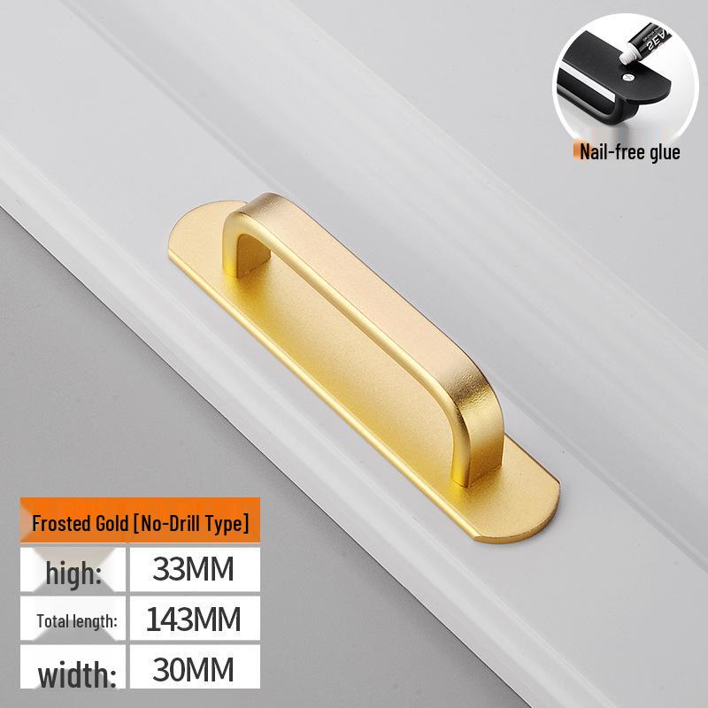

Aluminum Alloy Self-Adhesive Pull Handle for Doors and Windows