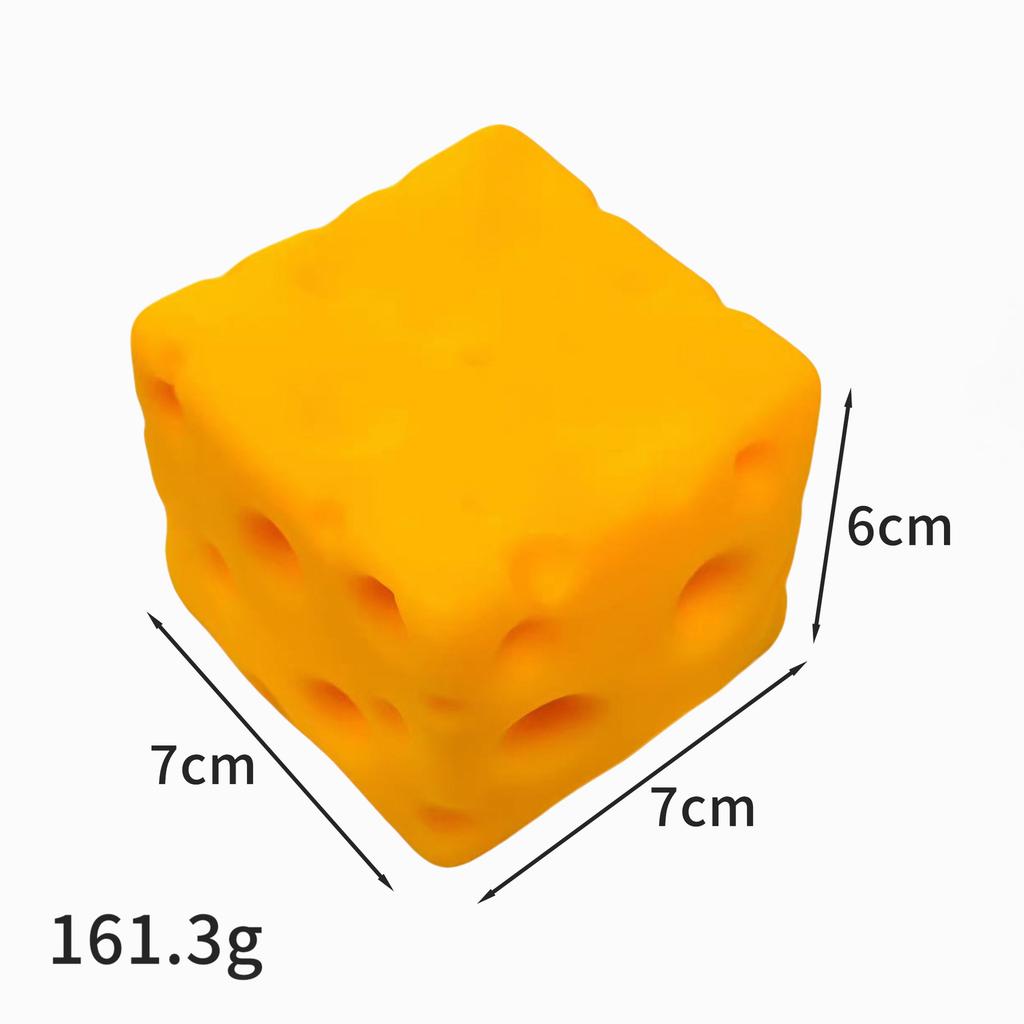 Giant Cheese Squeeze Toy Extra Large Size Cheese Squishy Fidget Toys Slow Rebound Shapeable Venting Ball for Adults Gifts