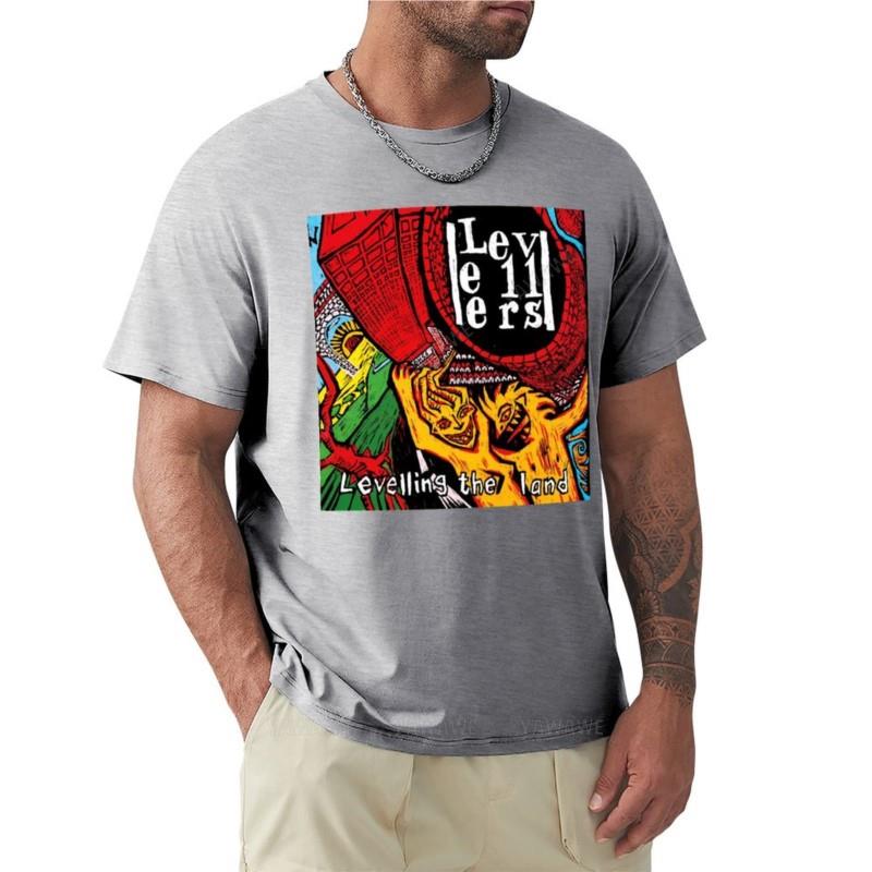 levelling the land levellers 2021 kokmeneh T-Shirt T-Shirt black t shirts heavyweight t shirts big and tall t shirts for men S