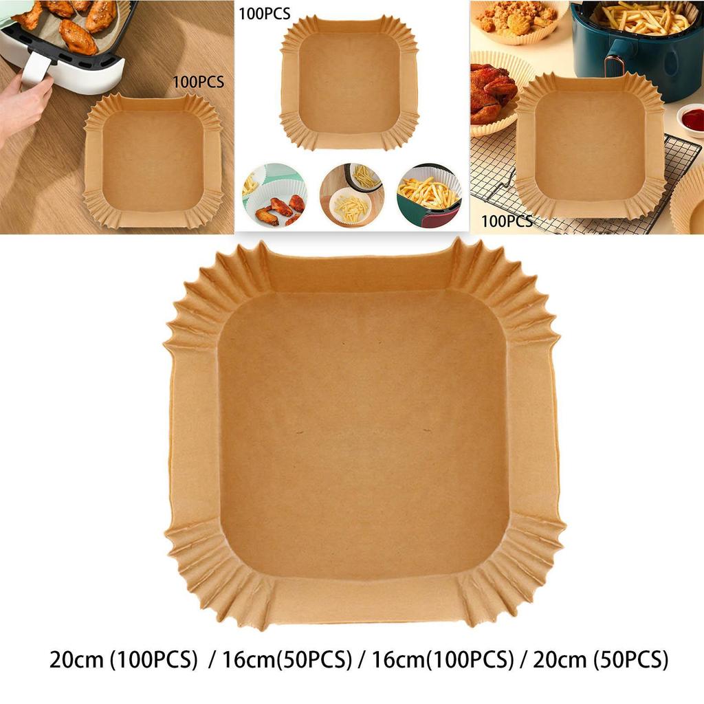 Air Fryer Papers Accessories for Baking Roasted Sweet Potato Pizza 100