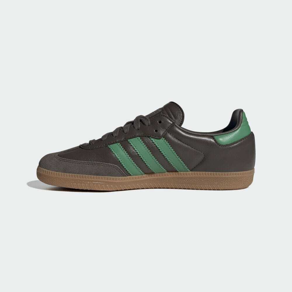 IG6175 Adidas Originals Samba OG Shadow Olive Preloved Green Gum (Men's)
