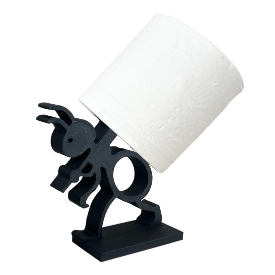Ant Cart Shape Toilet Paper Holder 3D Printed Lightweight Ant-themed