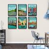 Venice Berlin Houston Travel Canvas Painting Sydney Wall Art Nordic Posters and Prints Wall Pictures for Living Room Decor