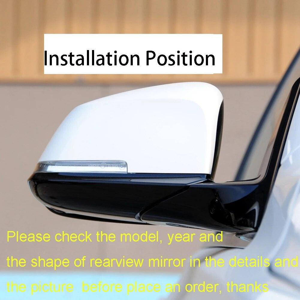 Car Rearview Mirror Cover Cap for BMW Series 1 2 3 4 X M 220i 328i 420i F20 F21 F22 F23 F30 F32 F33 F36 X1