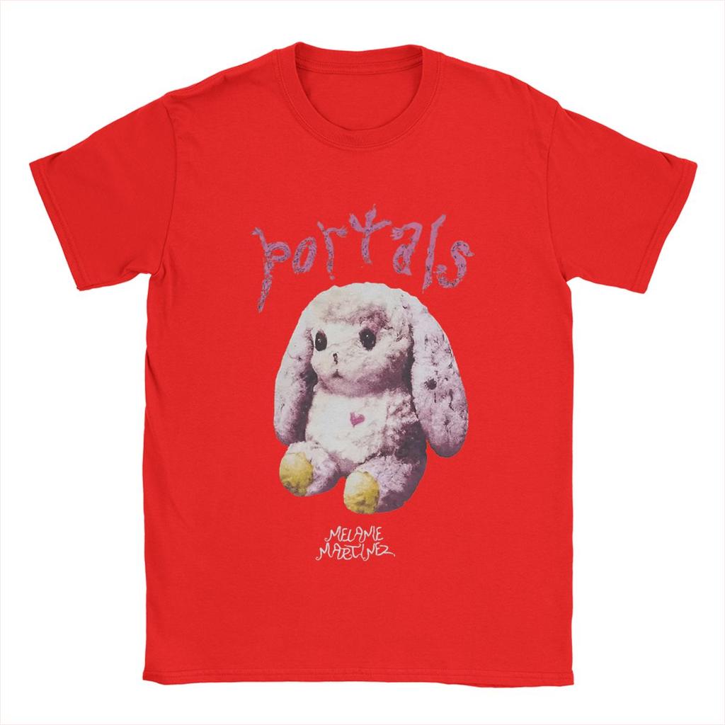 Herren Rosa Hase Melanie Martinez T-Shirts 100% Baumwolle Kleidung Neuheit Kurzarm O-Ausschnitt T-Shirt Übergröße T-Shirts