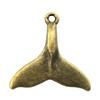 Mermaid Tail Charms Alloy Pendants For Ocean Themed Jewelry Making