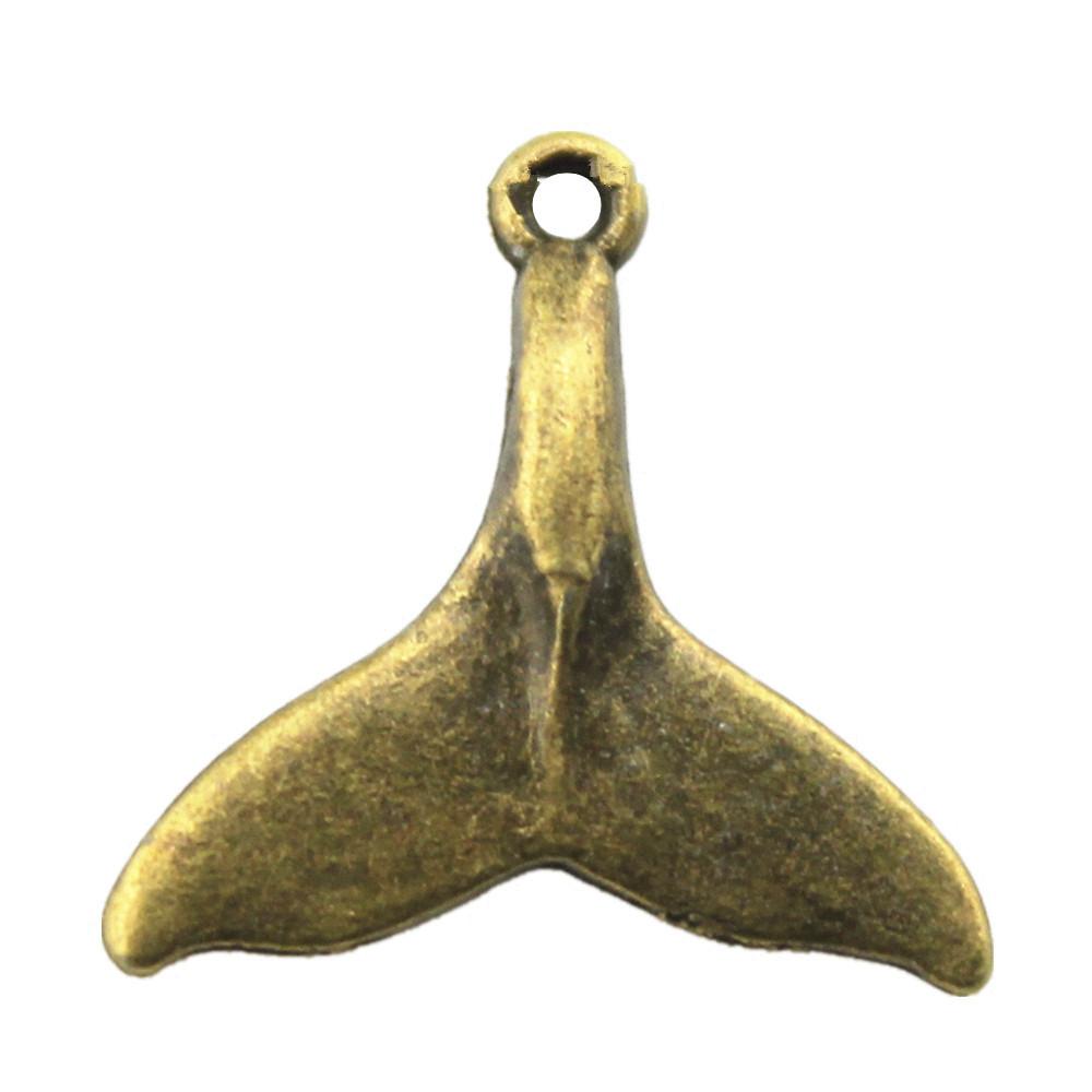 Mermaid Tail Charms Alloy Pendants For Ocean Themed Jewelry Making