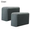 2Pcs Removable Armrest Covers Solid Color Sofa Cover High Quality Couch Arm Protector Stretch Fabric Home Furniture Cover