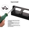 Fishing Pole Holders 6 Holes Wall-mounted Fishing Rod Rack 4 Mounting Screws Fishing Rod Combos Great Fishing Pole Holder For
