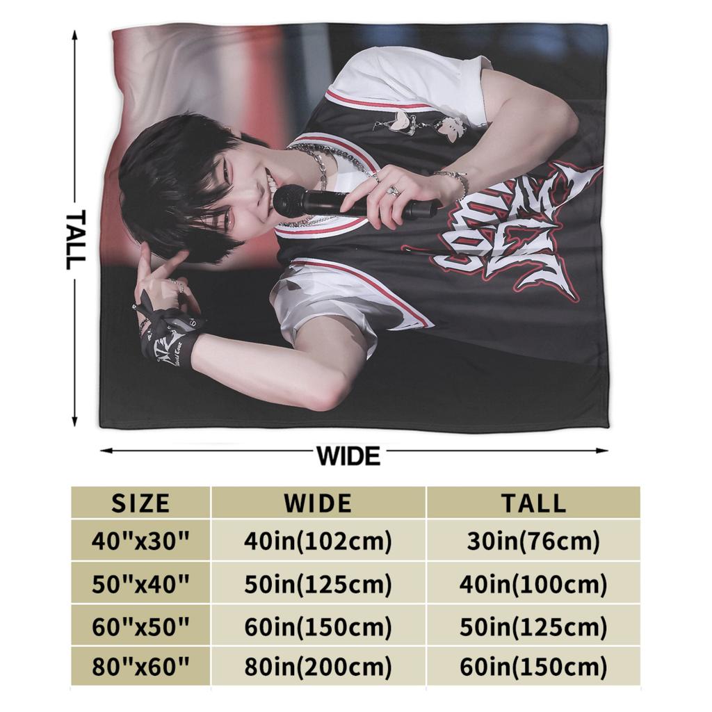 Soft BlanketChildren Camping S-StrayKids I.N Throw Blanket  Flannel Bedspread For Living Room Novelty Sofa Bed Cover