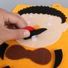 Non-Woven Five Sense Organs DIY Assembling Puzzle Jigsaw Children Training Toy