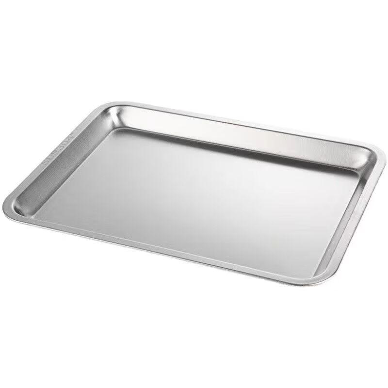 Stainless Steel Rectangular BBQ & Serving Tray