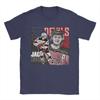 Jack Hughes Hockey Design Poster Devils TShirts Men  Leisure 100 Cotton Tees O Neck Short Sleeve T Shirts Plus Size Clothing