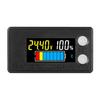 Battery Monitors, Digital Battery Capacity Tester, DC7V-100V Voltage Meter Tester Voltmeter Monitors Waterproof