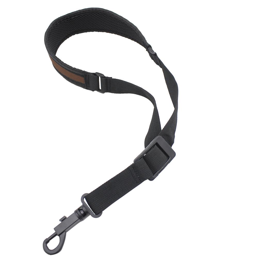 M MBAT Hook & Loop Saxophone Neck Strap Adjustable Lightweight Saxophone with Cotton Upholstery Woodwind Instrument Accessories