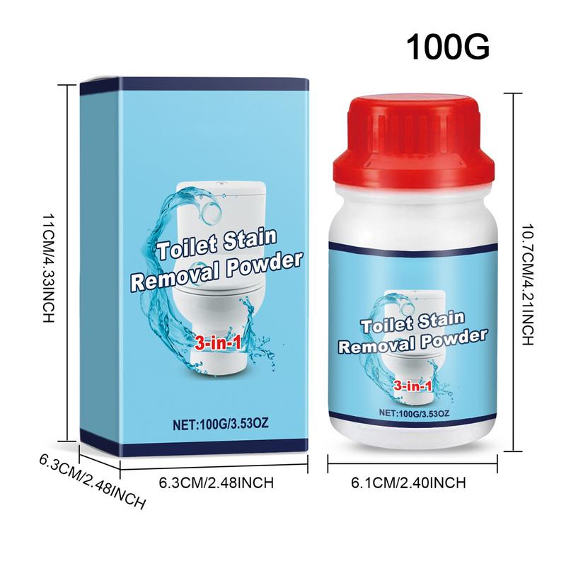 Toilet Cleaner Foam Toilet Cleaner Powder Efficient Toilet Cleaner Foam Powder 100g Toilet Cleaning Foaming Powder Household