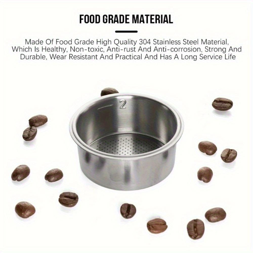 51MM Coffee Filter Basket Replacement Stainless Steel for Bottomless Portafilter Espresso Good Accessories Barista Tool