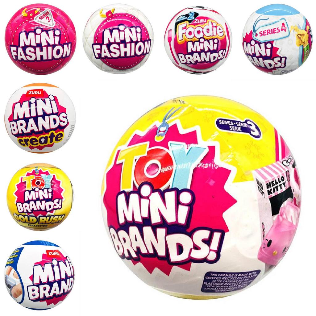 5 Überraschungs-Mini-Marken Serie 2 Blind Ball Plastikspielzeug für Kinder Sammler**