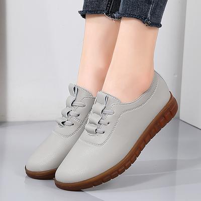 Damen Weiche Slipper Slip On Lässige Elegante Sommer Sneaker Atmungsaktive Leder Mokassins Schuhe