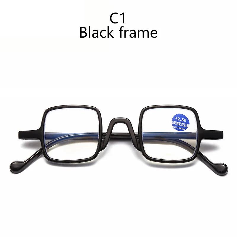 Reading Glasses Men Square Frame Leopard Legs Blue Light Presbyopia Eyeglasses Antifatigue Computer Women Eyewear Unisex