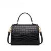 ZOOLER Women's Handbag, Fashionable Purse, Cowhide Crossbody Bag, Black