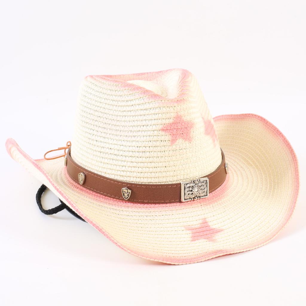 Best-selling Western Cowboy Hats for Men and Women, Fashionable Sunshade Straw Hats, Classic Outdoor Western Cowboy Hats
