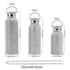 350ml/500ml/750ml NUOVA Borraccia Termica Bling Diamante Tazza Sottovuoto Isolante Borraccia in Acciaio Inossidabile