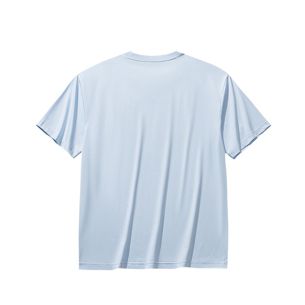 ANTA T Shirts Men's Sky Blue 7 Crew Neck 952628104-7