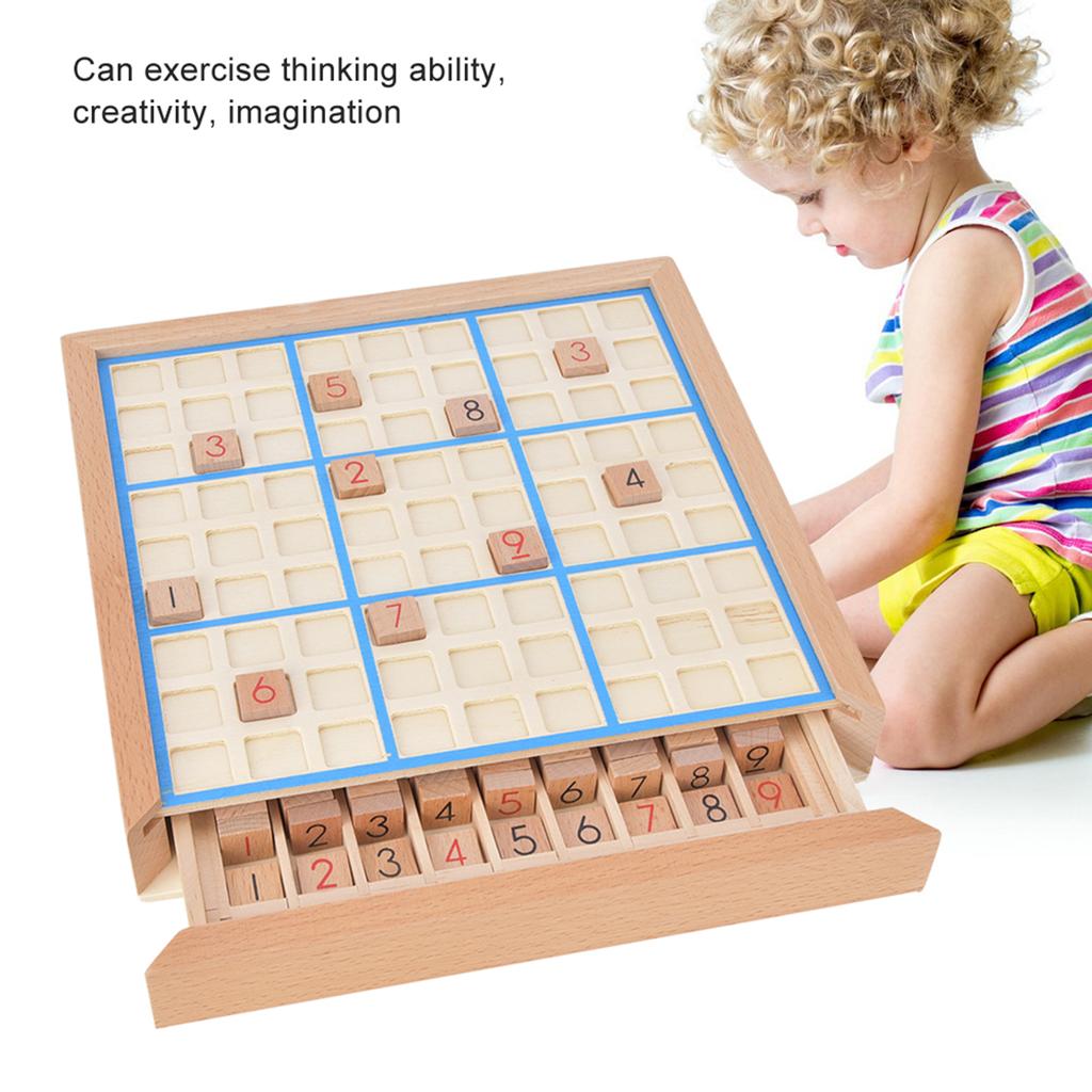 Children Number Puzzle Toy Board Game Kid Intelligence Logical Development Educational Toy