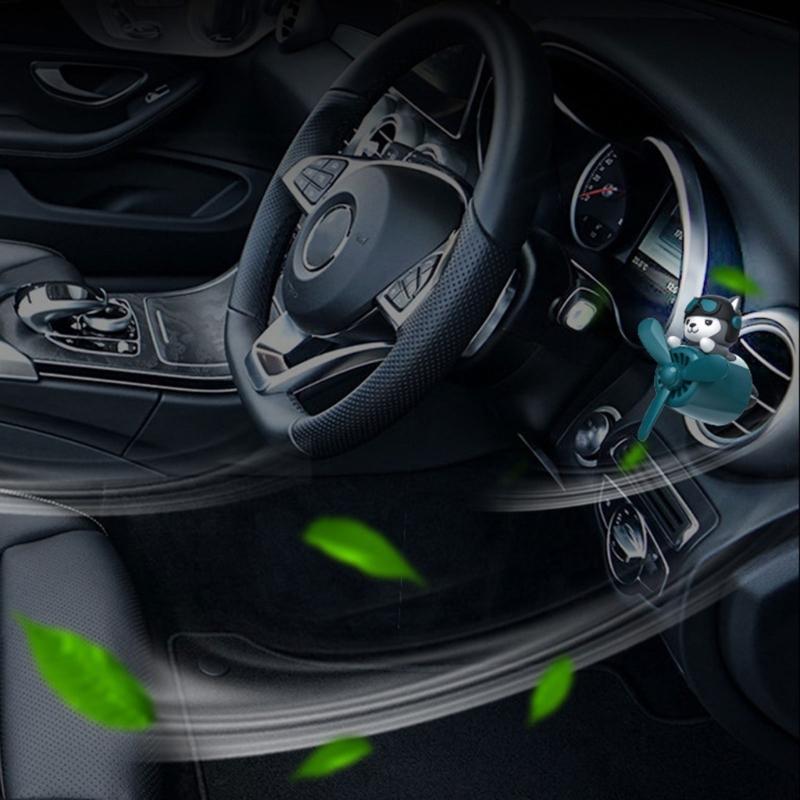 Styling Auto Aromatherapy Husky/ Bear Perfume Diffuser Air Vent Lovely Car Accessories Souvenir Present