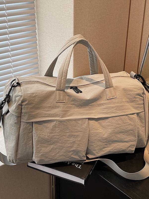 Women's Large Capacity Travel Crossbody Bag - Lightweight Duffle for Business, Sports, and Fitness