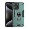 KEYSION Shockproof Armor Case for Motorola Moto G Power 2025 Soft Silicone+PC Ring Stand Phone Back Cover for MOTO GPlay 5G 2025
