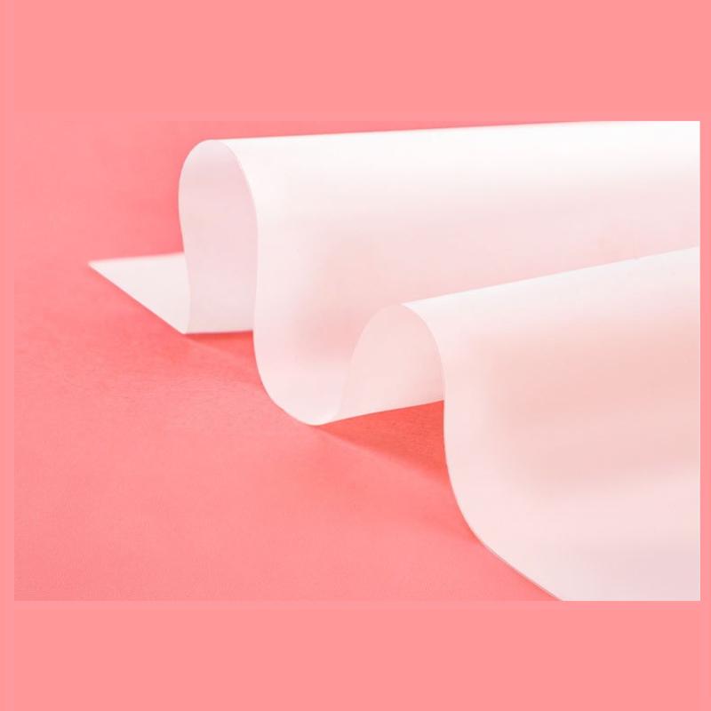 50pcs CPE Frosted Self Sealing Bag Thick Dustproof Moisture-proof Sealed Pouch Suitable for Cotton Swab Packaging Bags for Clothing and Accessories