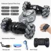 Rechargeable Gesture Sensing Transforming Car - Remote Control Off-Road Drift Toy for Kids