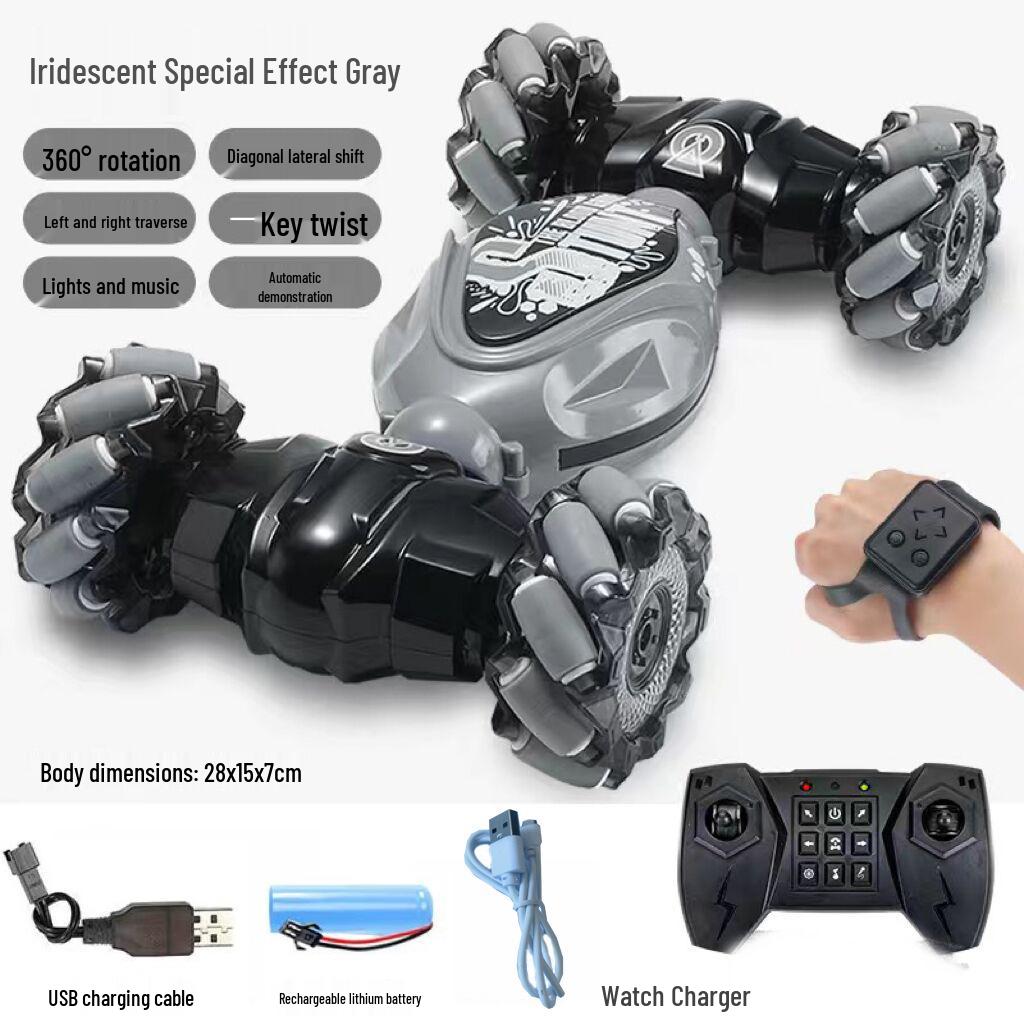 Rechargeable Gesture Sensing Transforming Car - Remote Control Off-Road Drift Toy for Kids