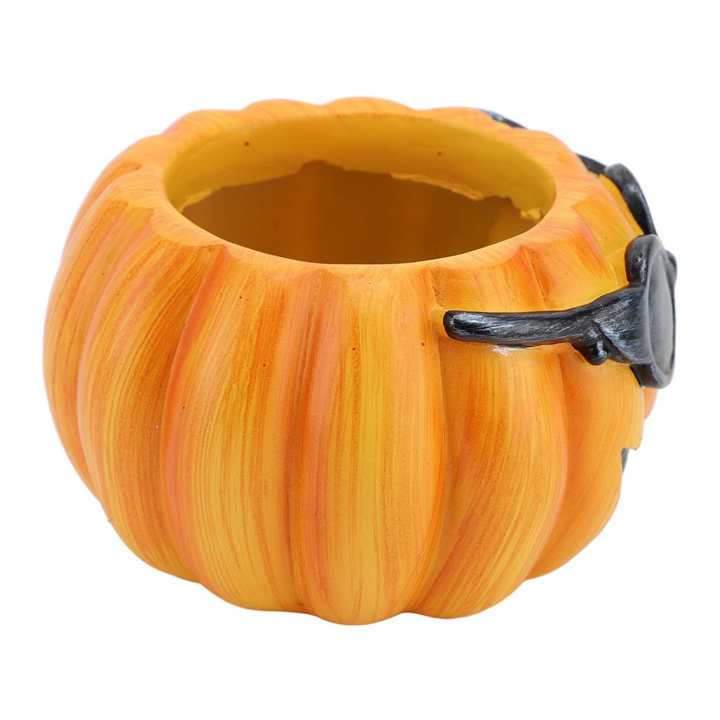 Harts Pumpa Planteringskruka Suckulent Planteringskruka Söt Pumpa Ansikte Planteringskruka Orange Pumpa Vas för