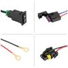 Car Modification Accessories LED Fog Light Switch Wiring Harness Automotive Fog Light Switch Harness Kit