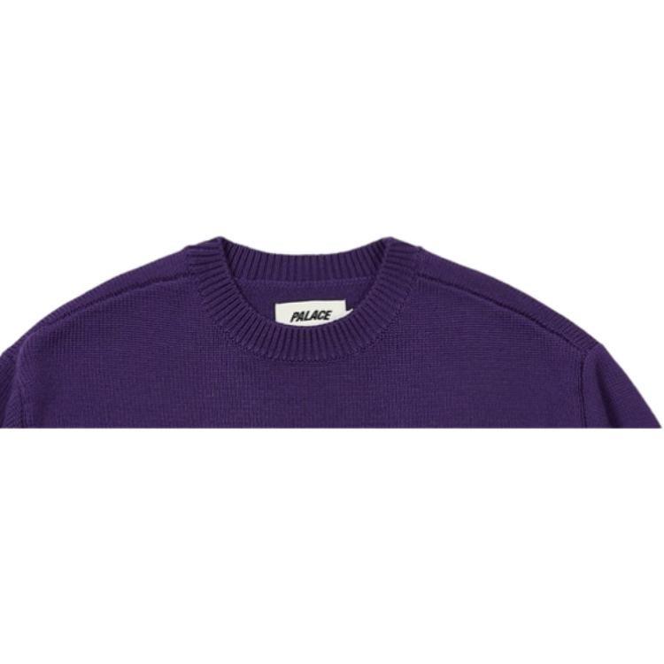 Palace FW24 Sweater Unisex Purple P27KW005