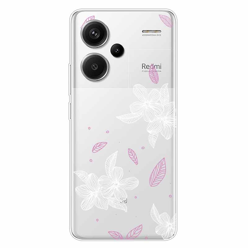For Redmi Note 13 Pro Plus 5G Case Clear TPU Soft Back Cover for Xiaomi Redmi Note 13 Pro+ 5G Transparent Silicone Cases Funda