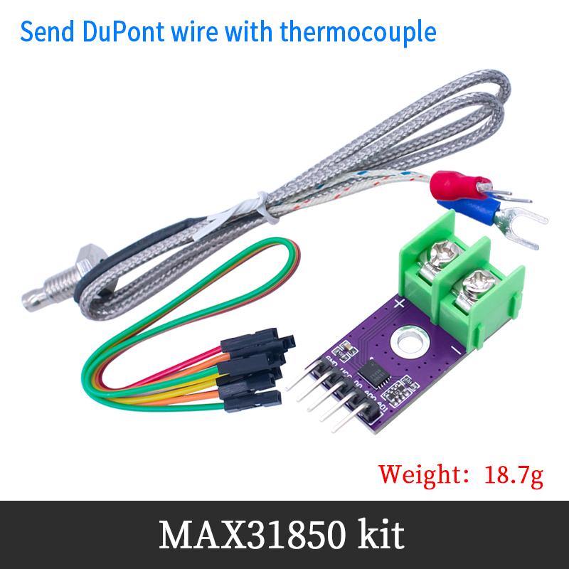 LIZAO MAX6671 MAX11811 Thermoelement-Temperatursensor-Modul unterstützt K J N T E Typ Temperaturerfassungs-Acquisition-Board