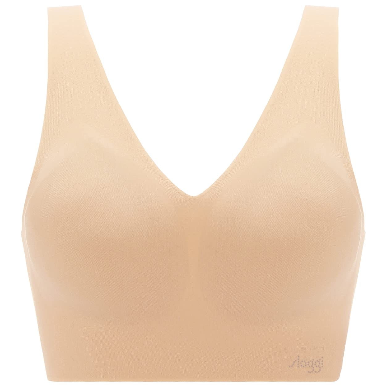 

Sloggi Zero Feel Хлопковый Топ-халф 3559 L [Triumph] V-образный женский (Французская ню)