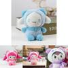 Sanrio Plush Toy Key Chain Soft And Cute Kuromi Design For Anime Fans