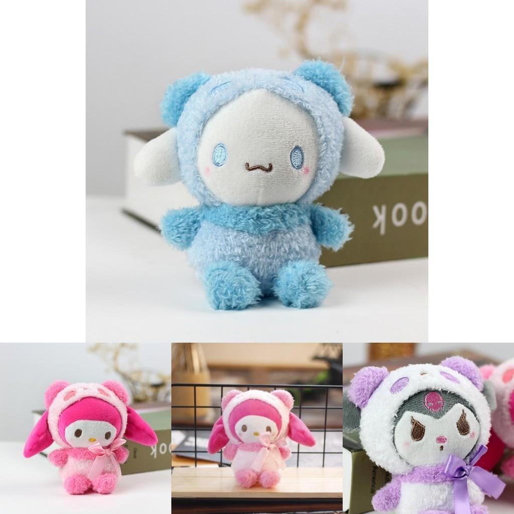 Sanrio Plush Toy Key Chain Soft And Cute Kuromi Design For Anime Fans