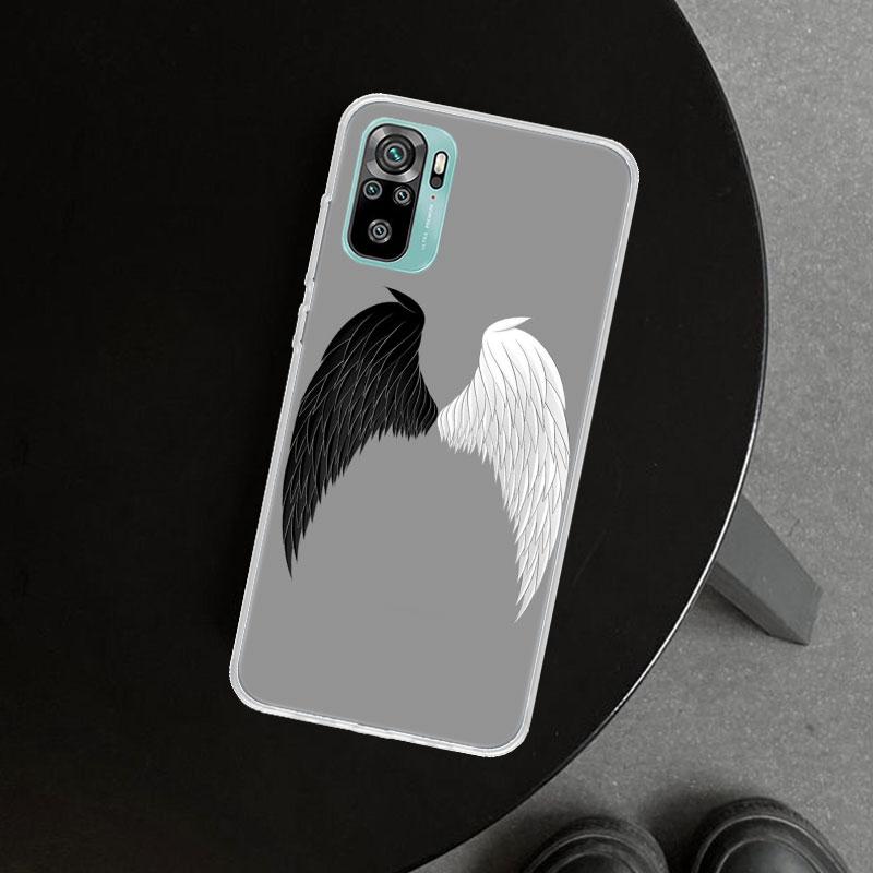 Angel Wings Demon Wing Phone Case Cover for Xiaomi Redmi Note 15 14 13 12 11 Pro Plus 14S 12S 11S 11T 11E 10S 10 Customized Fund