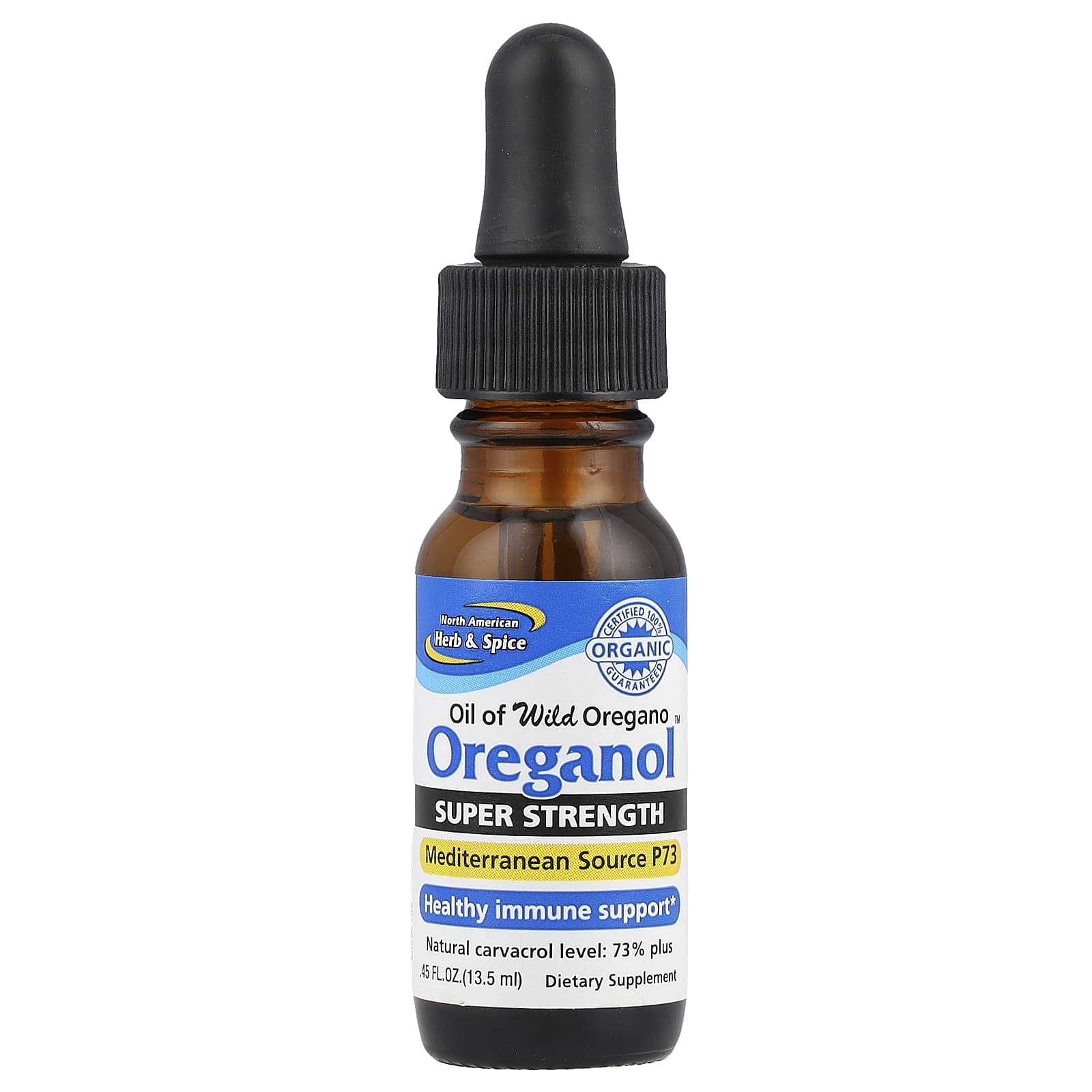 

North American Herb & Spice, Oreganol, Super Strength, 13.5 Ml (0.45 Fl Oz)